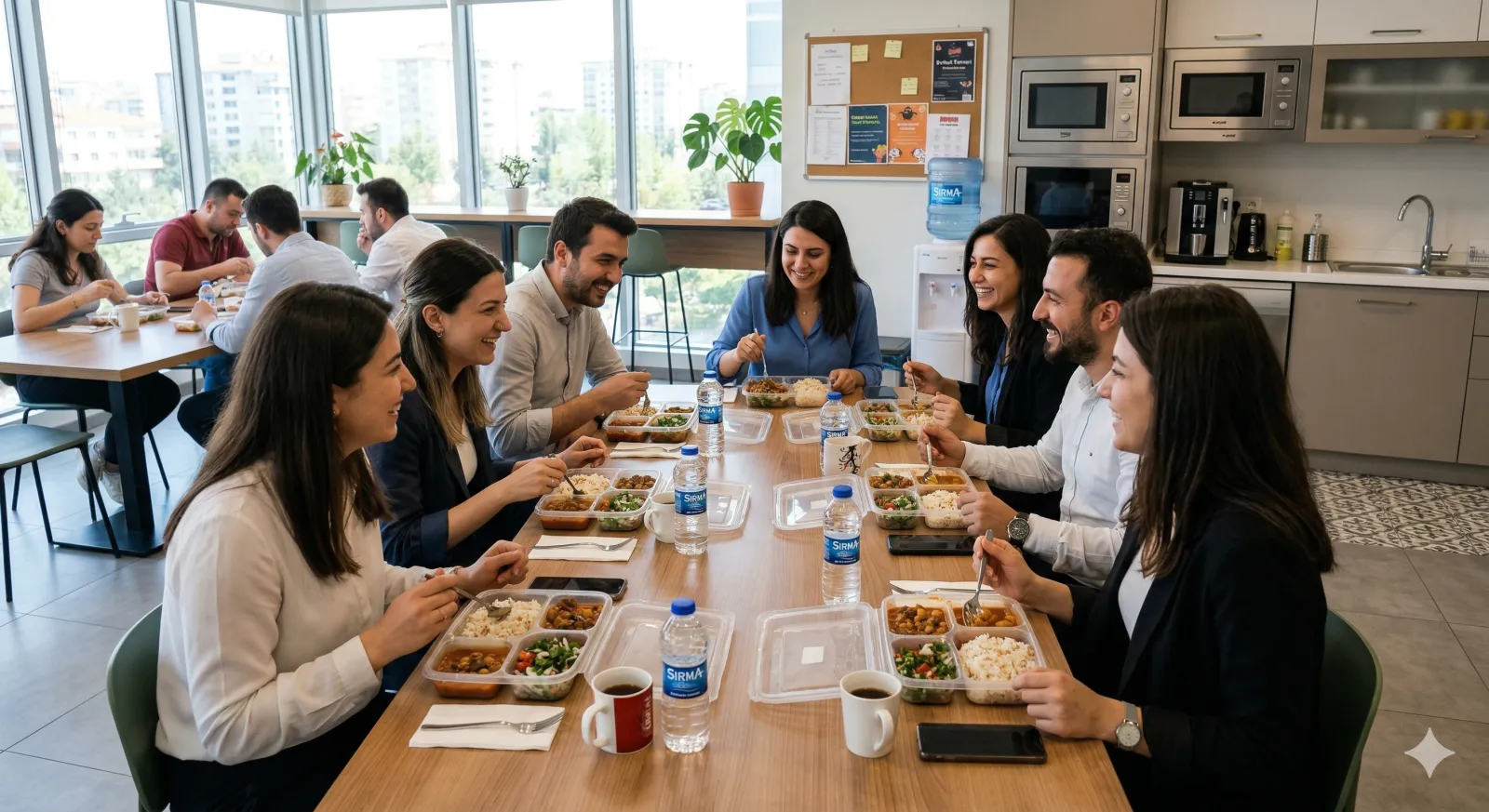 Company meal operation for iştebu! support